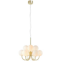HÄNGELEUCHTE 57/54/57 cm  - Goldfarben/Weiß, Basics (57/54/57cm) - Markslöjd