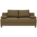 SCHLAFSOFA in Webstoff Hellgrün  - Schwarz/Hellgrün, MODERN, Holz/Textil (204/94/113cm) - Dieter Knoll