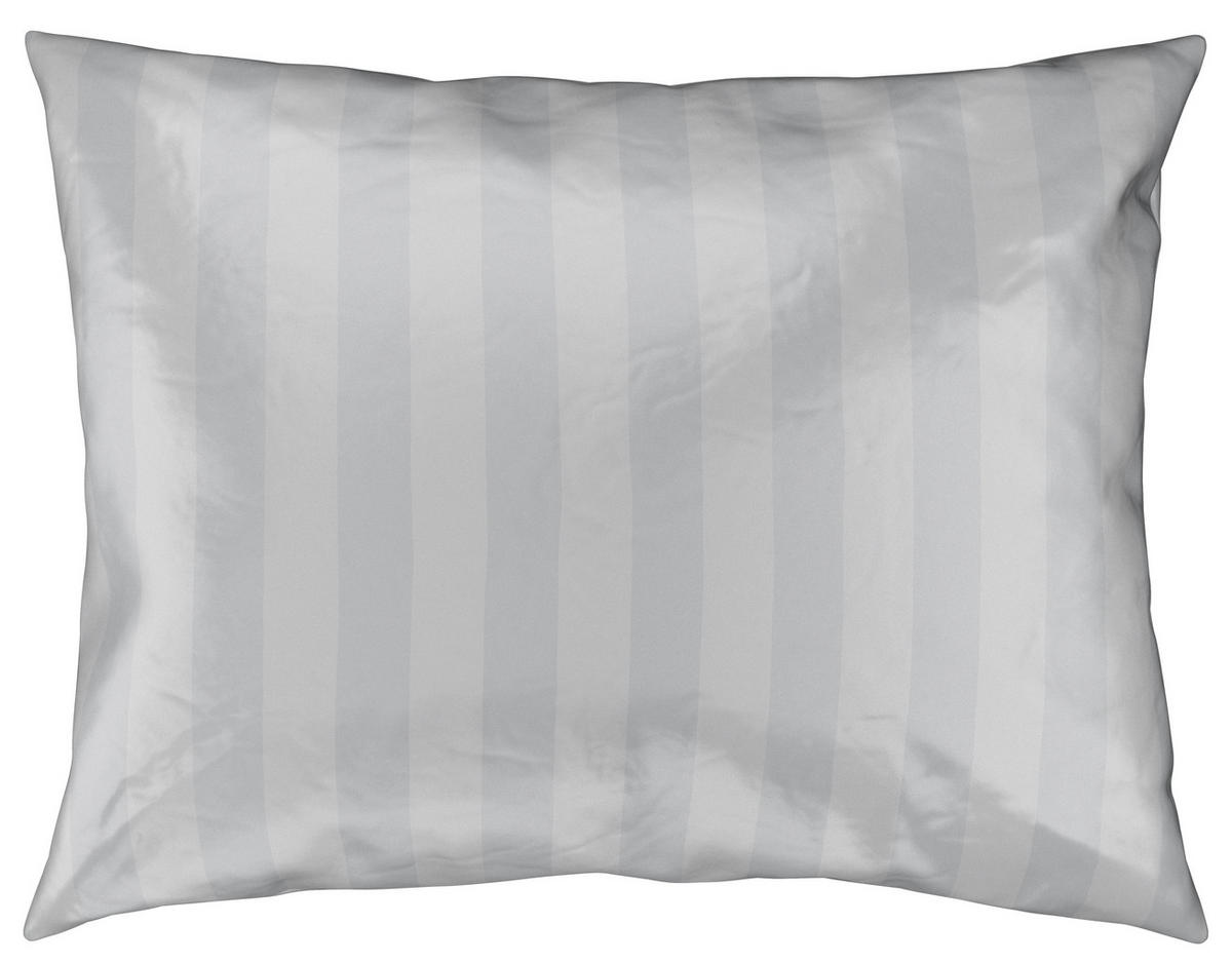 POSTEĽNÁ BIELIZEŇ, satén, strieborná, 140/200 cm - strieborná, textil (140/200cm) - Dieter Knoll