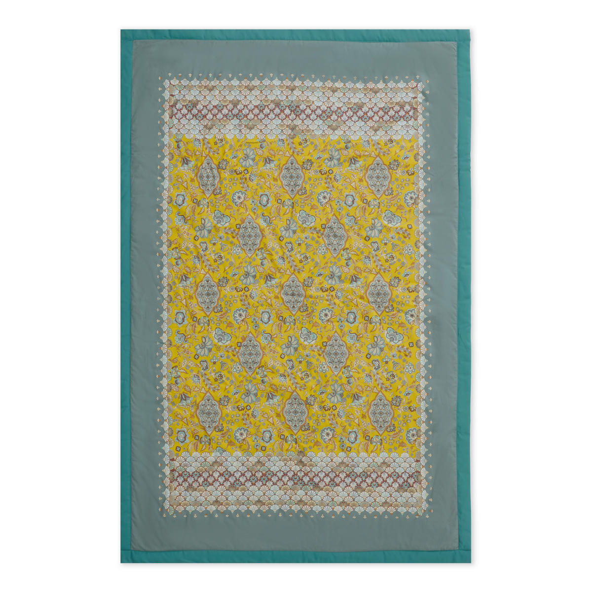 PLED   135/190 cm       rumena  - rumena, Basics, tekstil (135/190cm) - Bassetti