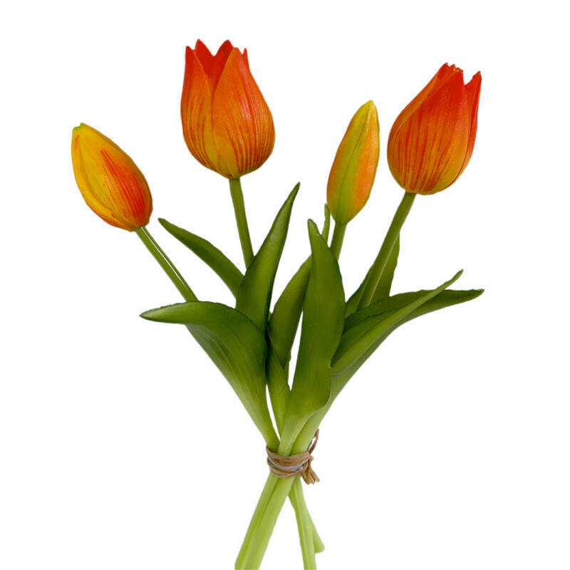 TULIPÁN - piros/narancs, Basics, műanyag (ca. 25 cmcm)
