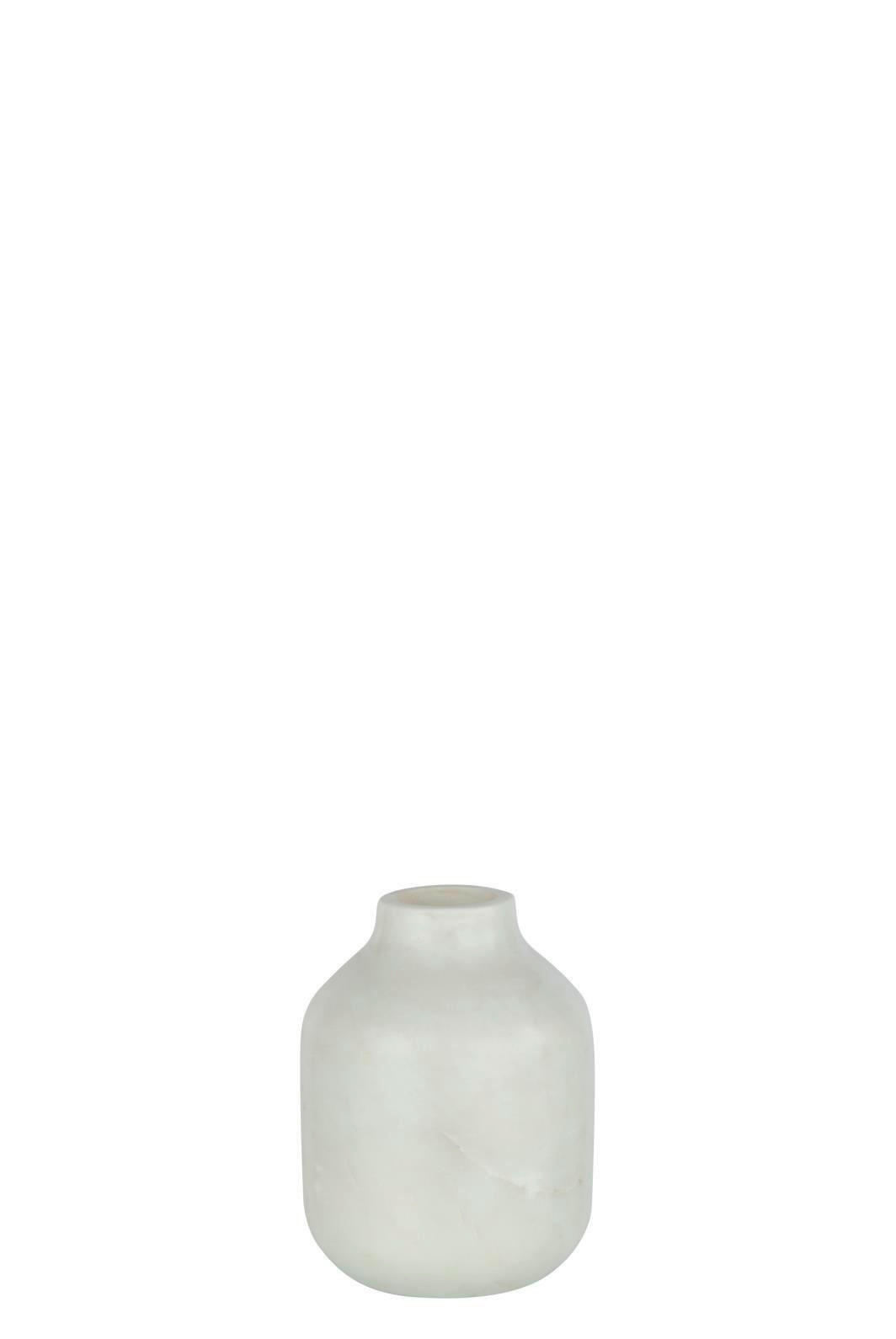 DEKOVASE  - Weiss, Basics, Stein (11/11/15cm) - Ambia Home