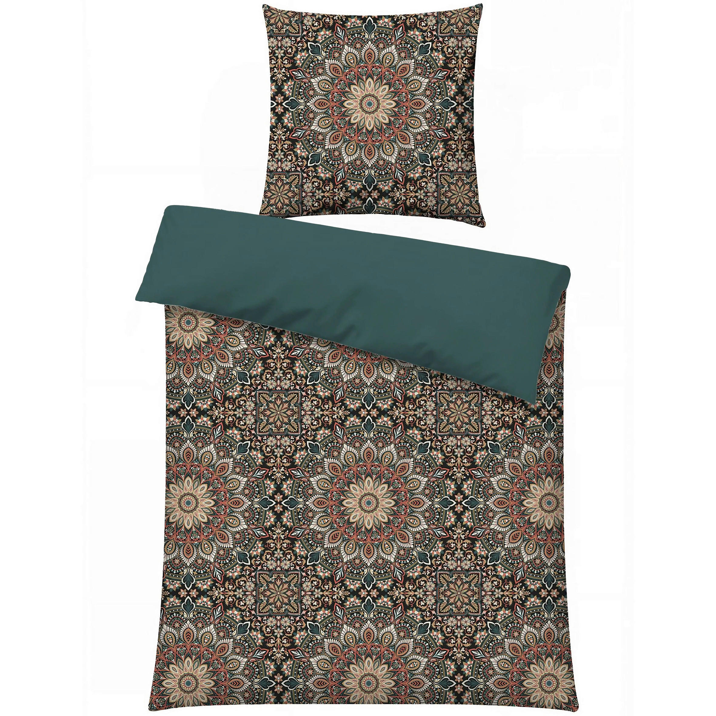 BETTWÄSCHE 155/220 cm  - Multicolor, Basics, Textil (155/220cm)