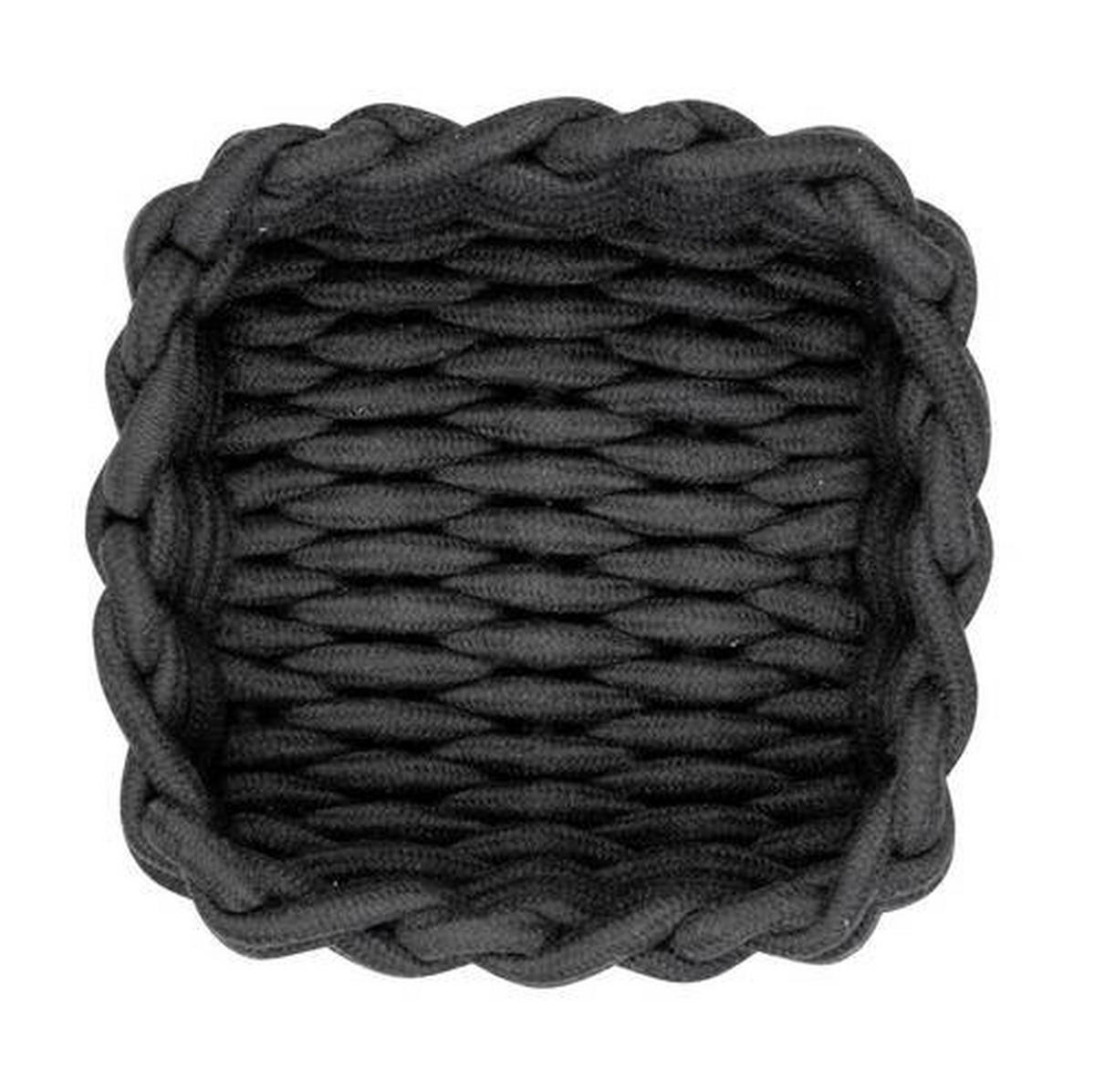 AUFBEWAHRUNGSKÖRBCHEN  - Schwarz, Konventionell, Textil (21,5/7,5/21,5cm) - Schöner Wohnen