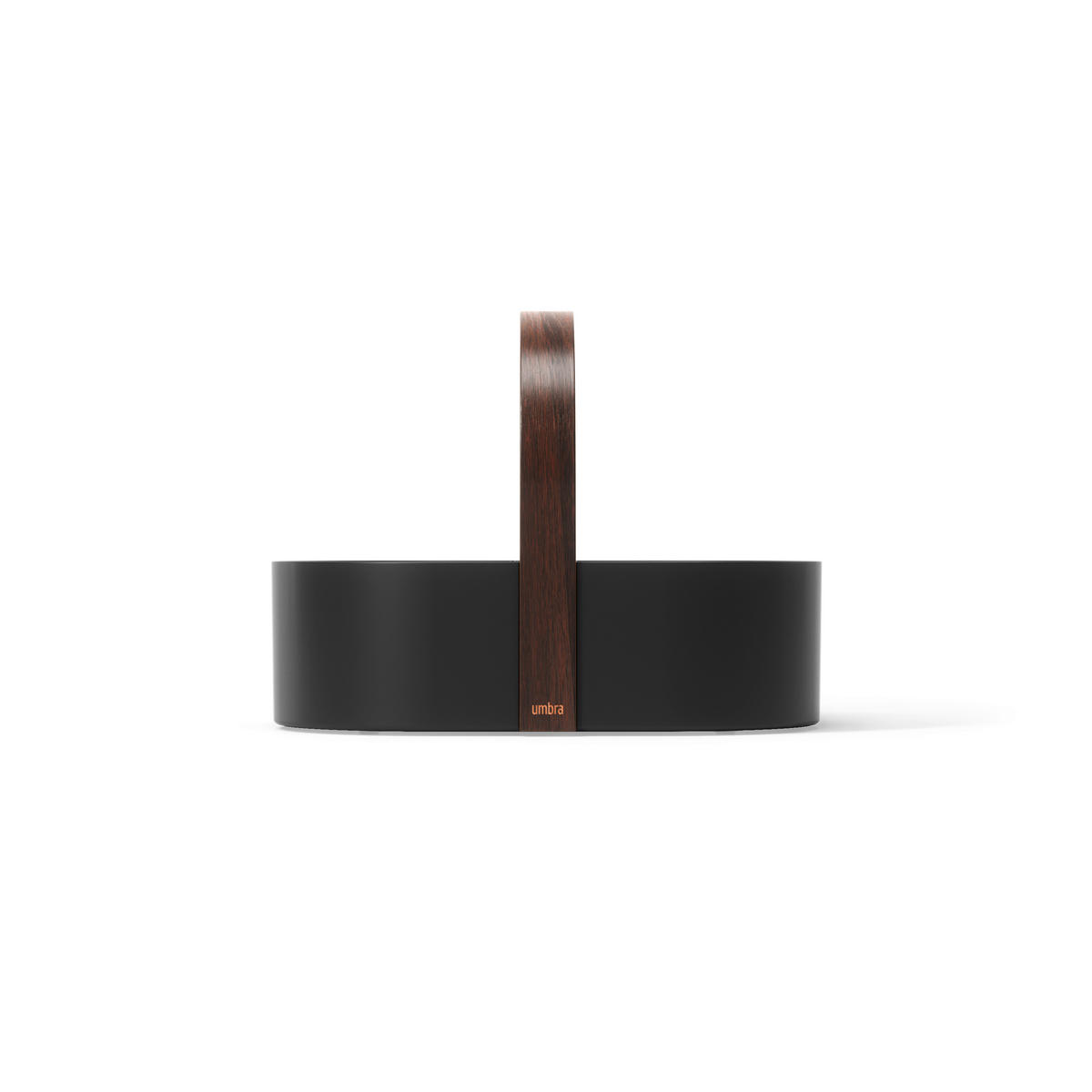 ORGANIZER  - Walnussfarben/Schwarz, Basics, Holz/Kunststoff (30/20/23cm) - Umbra