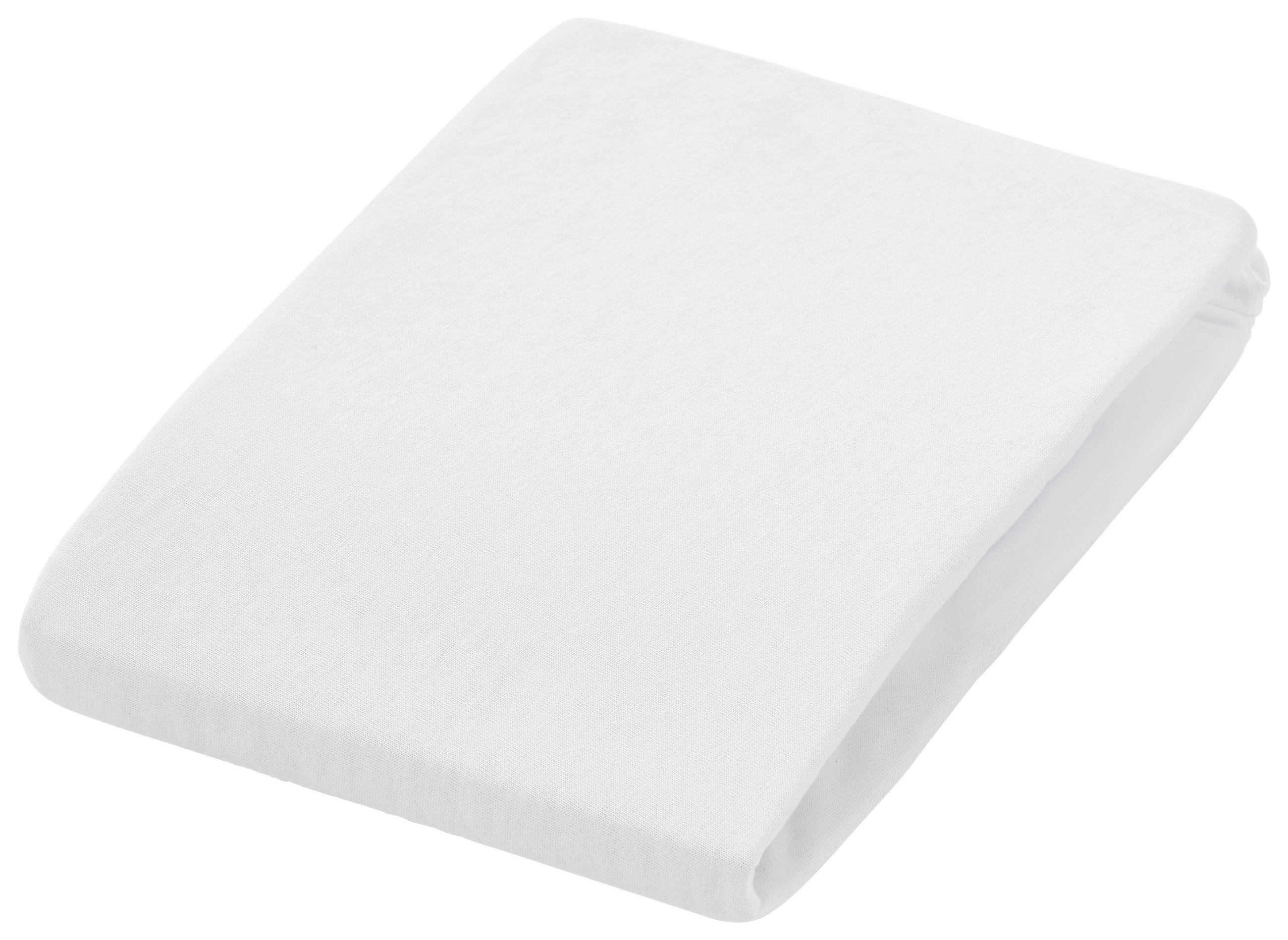 Patinio Kinderspannbetttuch Weiß 60-70x120-140 cm