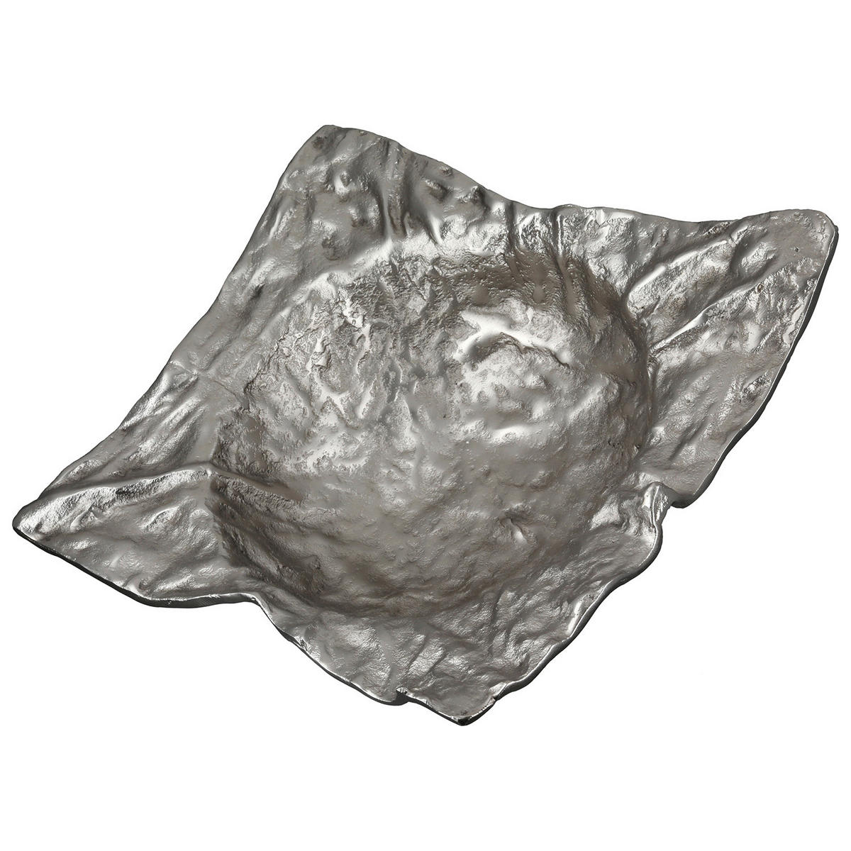 DEKOSCHALE - Silberfarben, Basics, Metall (30/10/30cm)