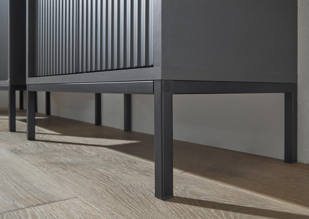 HIGHBOARD  in 60/106/32 cm  - Anthrazit/Grau, MODERN, Holzwerkstoff/Kunststoff (60/106/32cm) - MID.YOU