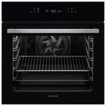 EINBAUBACKOFEN DKP39904XK  - Edelstahlfarben/Schwarz, Basics, Glas/Metall (59,4/59,4/56,8cm) - Dieter Knoll