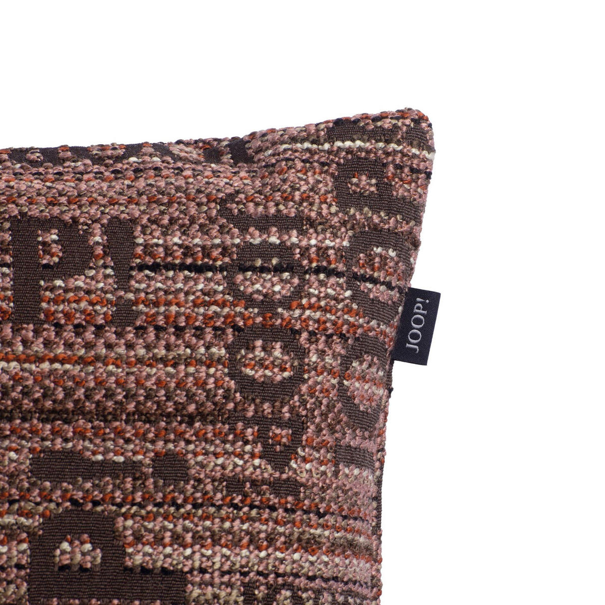 POLSTER 50/50 cm   - Dunkelrosa/Braun, Basics, Textil (50/50cm) - Joop!