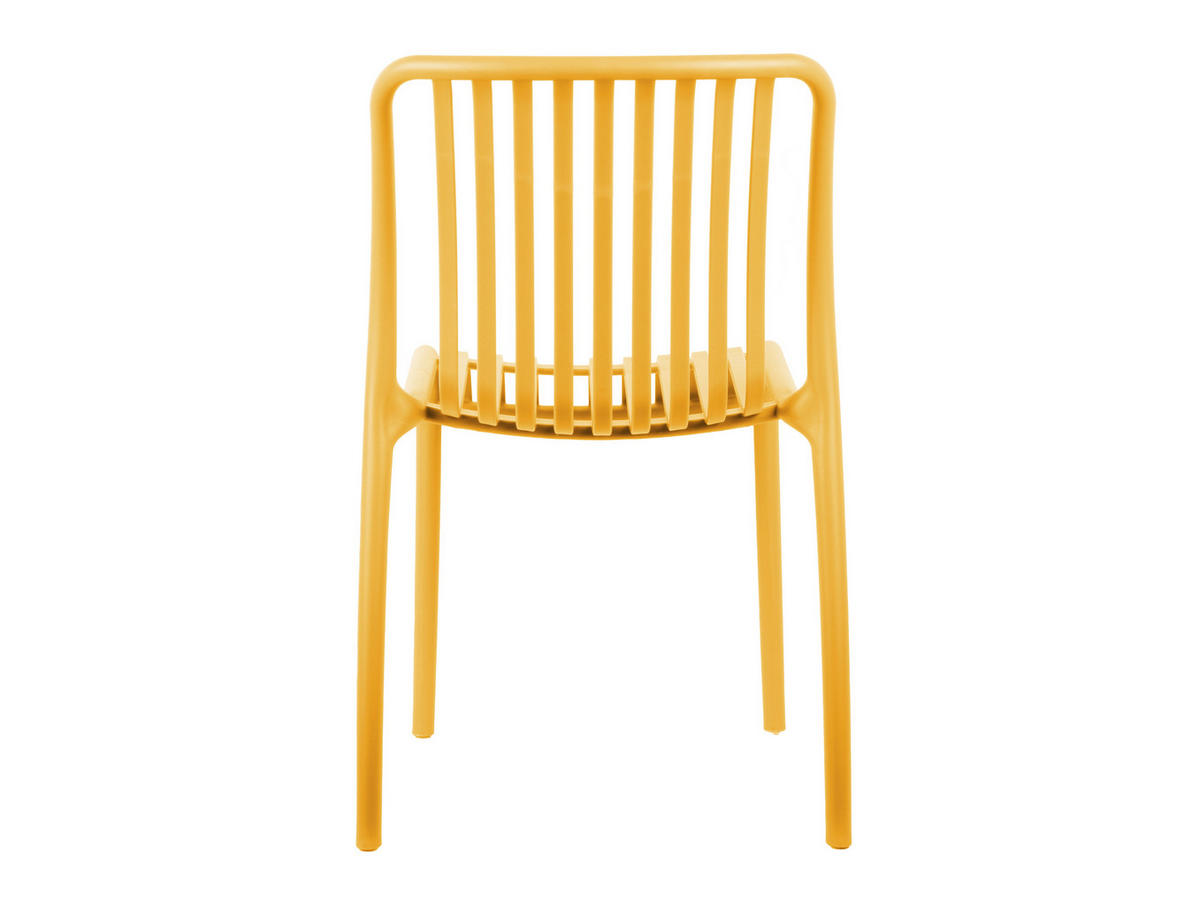 STUHL Hellgelb  - Hellgelb, Basics, Kunststoff (42/58/79cm) - Leitmotiv