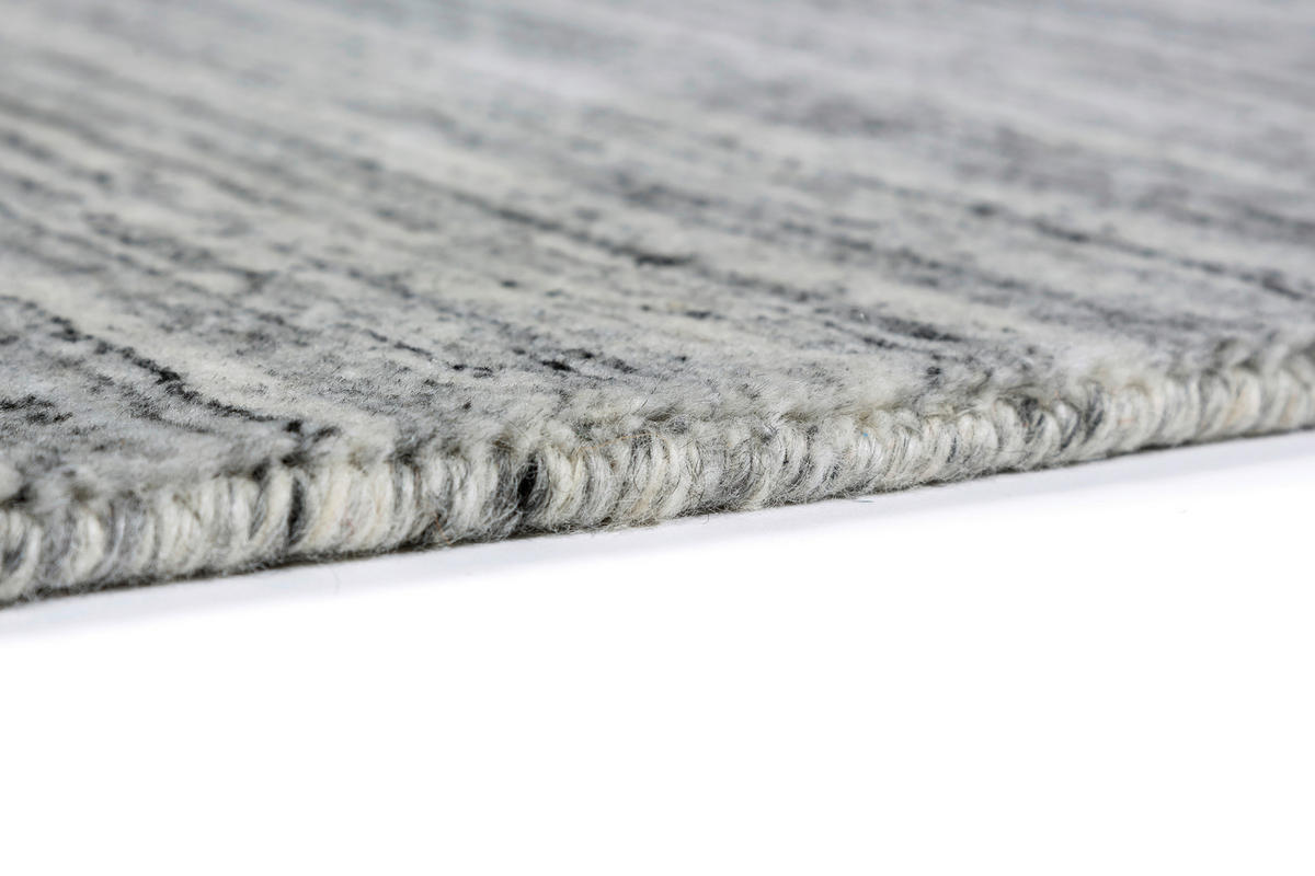 HANDWEBTEPPICH 170/240 cm Anthrazit  - Anthrazit, KONVENTIONELL, Textil (170/240cm) - Schöner Wohnen