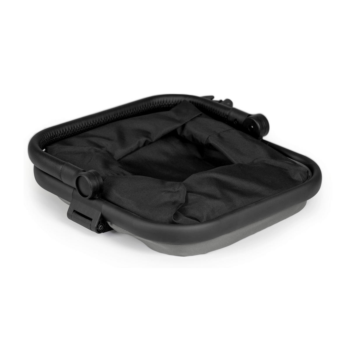 GESCHWISTERWAGEN Grow N Care  - Dunkelgrau/Schwarz, Basics, Textil/Metall (109/60/107-115cm) - Hauck