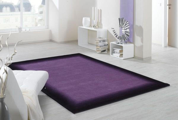 WOLLTEPPICH 250/300 cm Black Edition Tami Brombeere  - Brombeere, Basics, Textil (250/300cm) - Cazaris