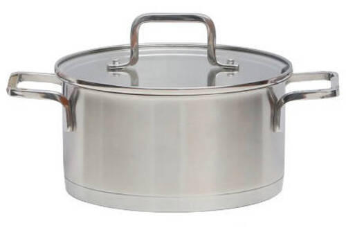 Thumbnail - ELO Bratentopf Topas, Silber, Metall, 2,7 L, rund, backofengeeignet, Kochen, Töpfe, Bräter