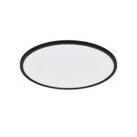 LED-DECKENLEUCHTE 42,4/2,3 cm  - Schwarz, KONVENTIONELL, Kunststoff (42,4/2,3cm) - Nordlux