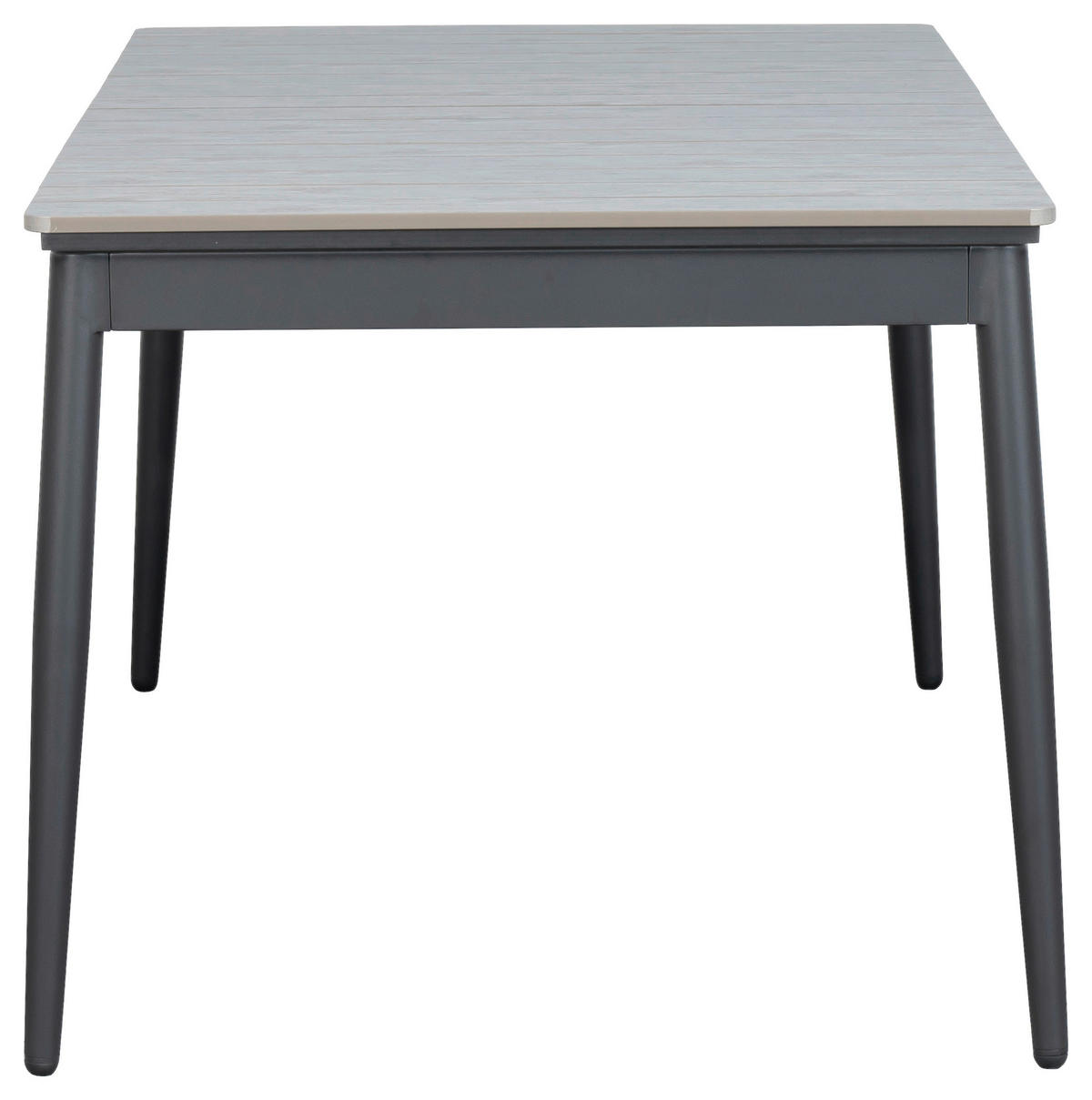 GARTENTISCH 160-240/90/78 cm Metall, Kunststoff rechteckig  - Anthrazit/Grau, MODERN, Kunststoff/Metall (160-240/90/78cm) - Ambia Garden