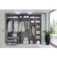 SCHWEBETÜRENSCHRANK 300/216/65 cm 3-türig Weiß, Weiß Hochglanz  - Weiß Hochglanz/Weiß, MODERN, Holzwerkstoff/Metall (300/216/65cm) - Hom`in