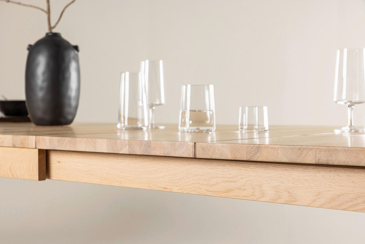 ESSTISCH in Holz 170/95/75 cm   - Eichefarben, Design, Holz (170/95/75cm) - Livetastic