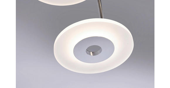 LED-DECKENLEUCHTE 13 W 60 cm - Weiß, Design, Metall (60cm) - Ambiente