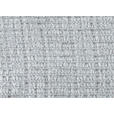 LIEGE in Velours Hellgrau  - Hellgrau/Schwarz, KONVENTIONELL, Kunststoff/Textil (205/80/95cm) - Xora