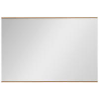 WANDSPIEGEL 119/60/2 cm    in rechteckig  - Klar/Eiche Bianco, Design, Glas/Holzwerkstoff (119/60/2cm) - Dieter Knoll