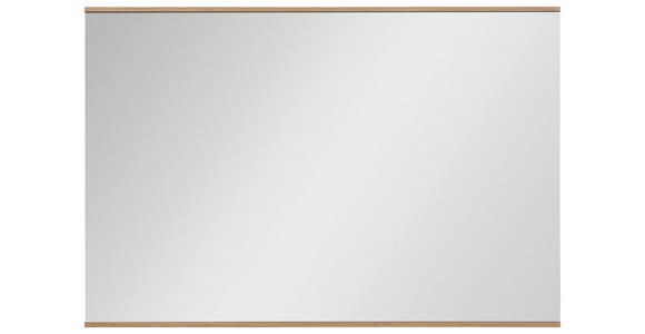 WANDSPIEGEL 119/60/2 cm    in rechteckig  - Klar/Eiche Bianco, Design, Glas/Holzwerkstoff (119/60/2cm) - Dieter Knoll