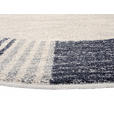 WEBTEPPICH 200 cm Palazzo Lobo Blau, Grau  - Blau/Grau, KONVENTIONELL, Textil (200cm) - Novel