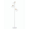STEHLEUCHTE 36/36/153 cm    - Weiß/Sahara, Basics, Glas/Kunststoff (36/36/153cm)