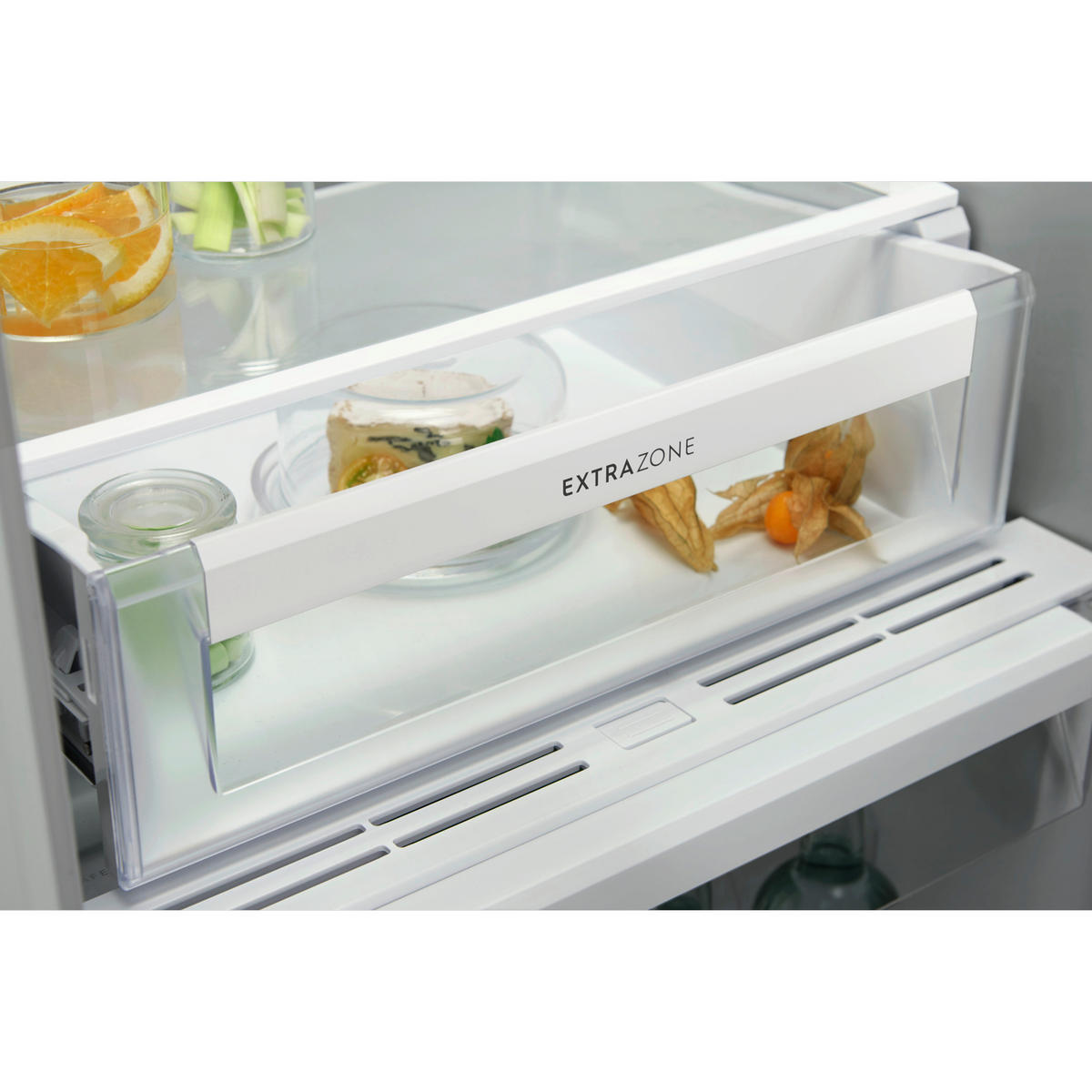 KÜHLSCHRANK 54,6/177,2/54,9 cm ERD6DE18S1  - Weiß, Basics, Glas/Kunststoff (54,6/177,2/54,9cm) - Electrolux