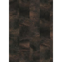 DESIGNBODEN Titanit anthrazit EGGER Aquadura+  - Dunkelbraun/Schwarz, KONVENTIONELL, Holzwerkstoff (129.2/32.7/0.75cm) - Egger Holzwerkstoffe