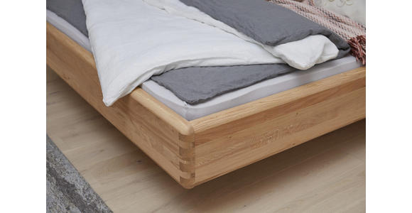 BETTANLAGE 180/200 cm in Eichefarben - Eichefarben, Natur, Holz (180/200cm) - Valnatura