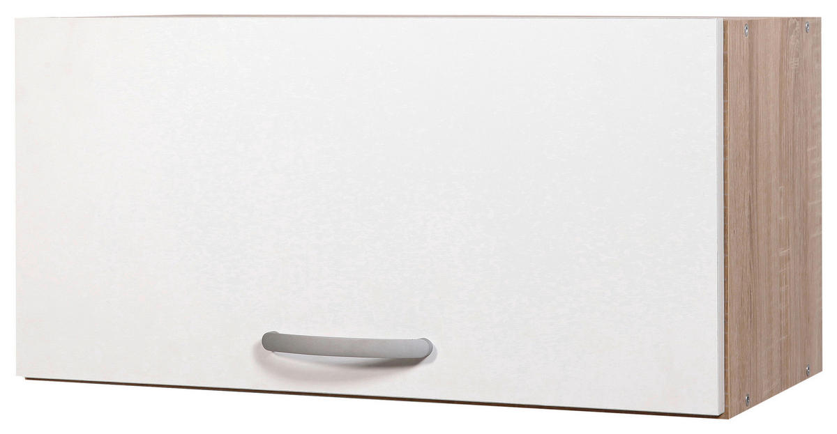 KUHINJSKI GORNJI ELEMENT  60/30/31,6 cm   - bijela/boje aluminija, Design, drvni materijal/metal (60/30/31,6cm) - Boxxx