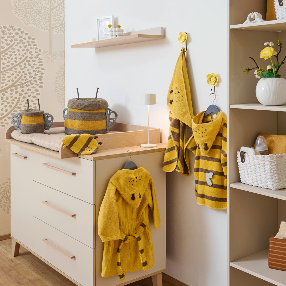 PONČO - žltá, Trend, textil (50/100cm) - Patinio