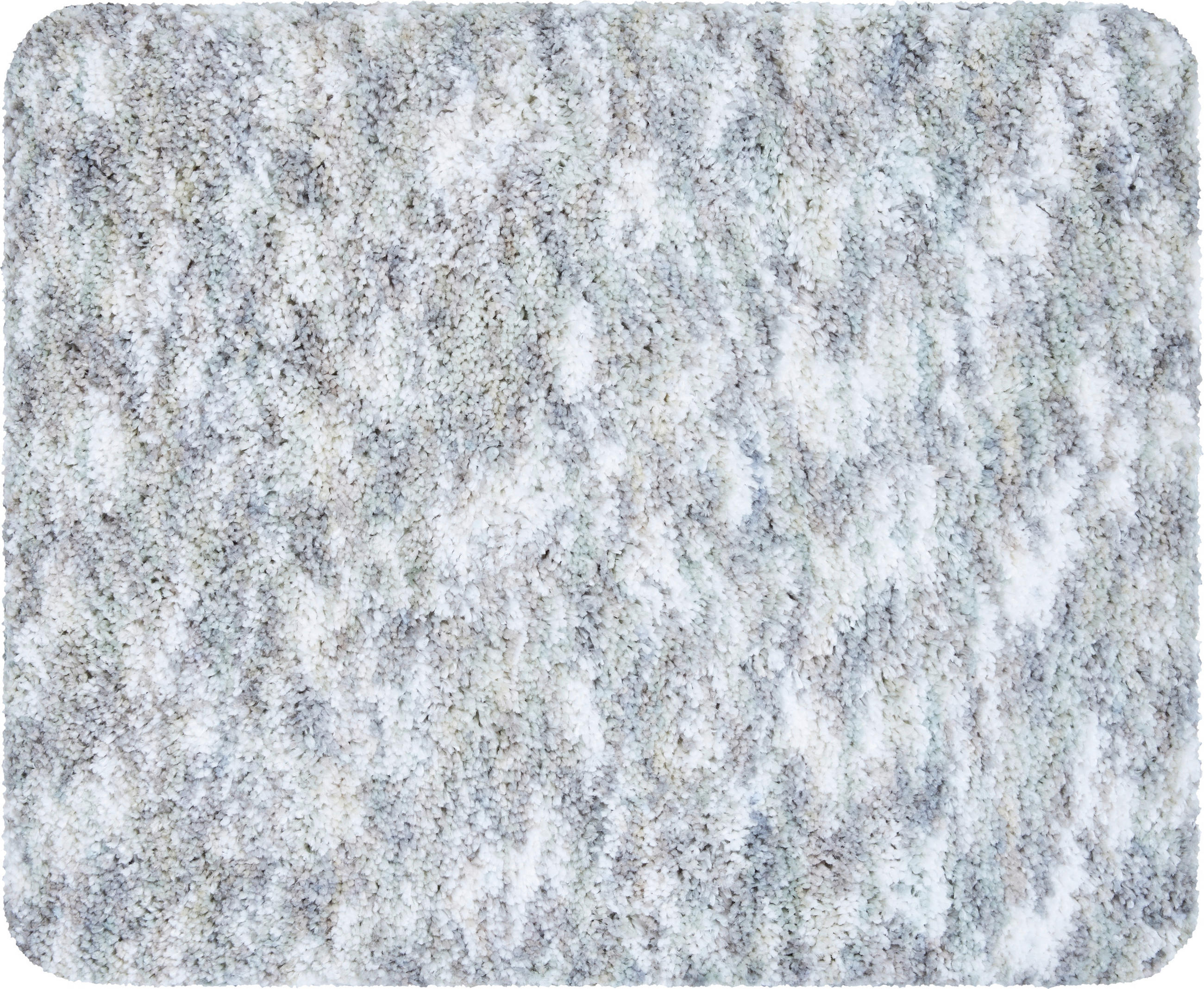 BIDET-VORLEGER Silberfarben 40/50 cm  - Silberfarben, Basics, Kunststoff/Textil (40/50cm) - Grund