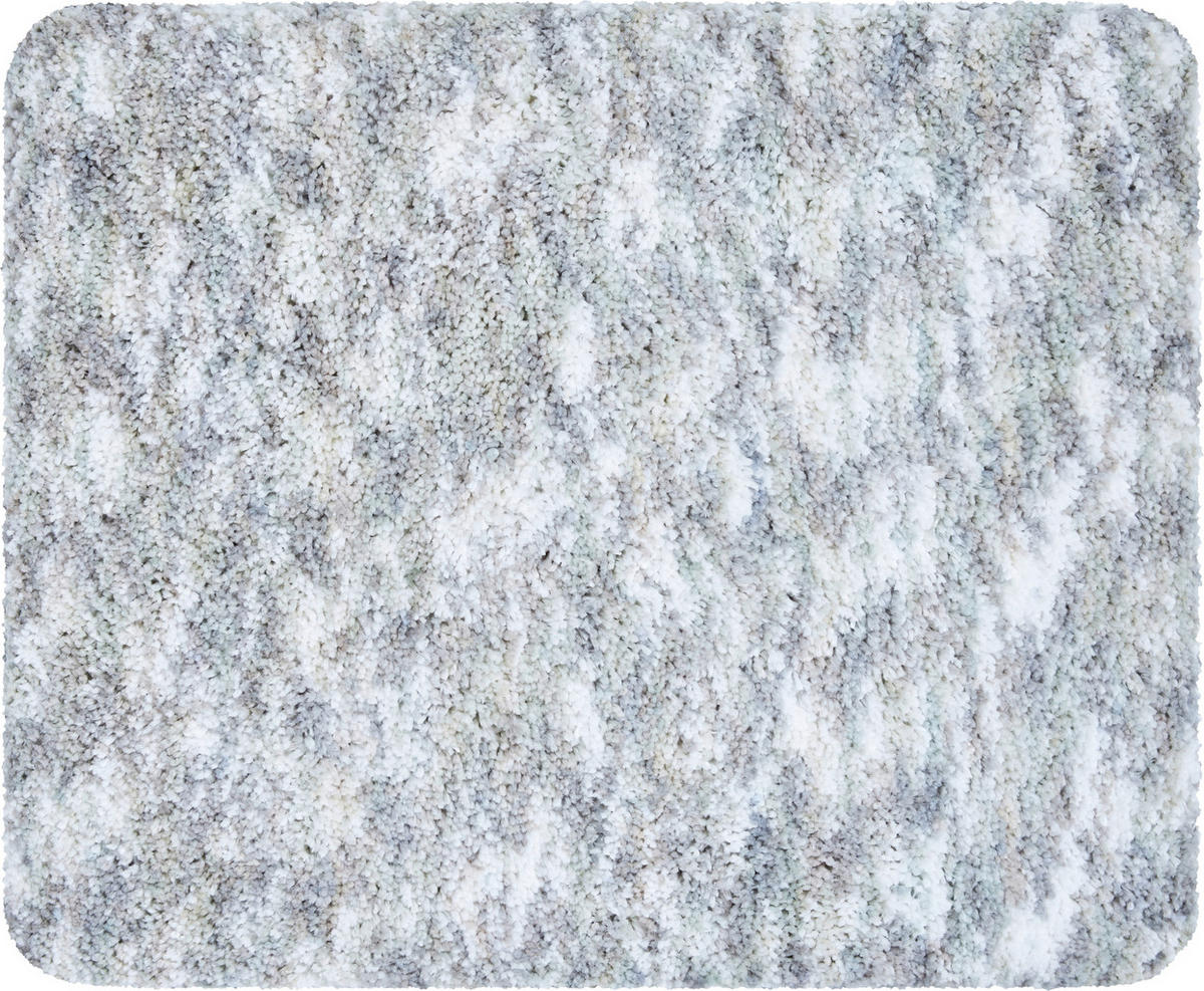 BIDET-VORLEGER Silberfarben 40/50 cm  - Silberfarben, Basics, Kunststoff/Textil (40/50cm) - Grund