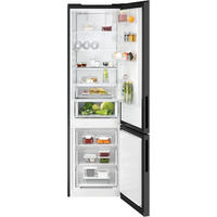 KÜHL-GEFRIER-KOMBINATION ORC7P361CL  - Schwarz, Metall (59,5/202/66,4cm) - AEG