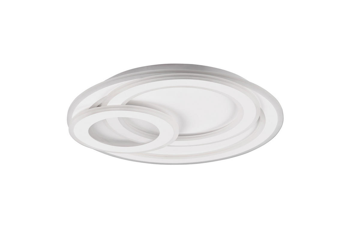 LED-DECKENLEUCHTE 74 W  51/7 cm    - Weiss, Lifestyle, Kunststoff/Metall (51/7cm) - Novel