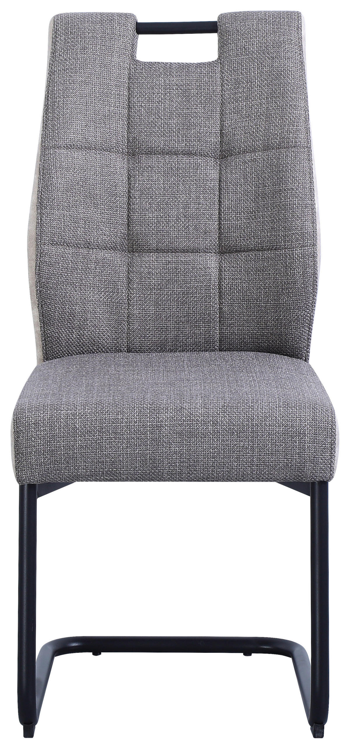 HOUPACÍ ŽIDLE, šedá, černá, béžová - šedá/černá, Moderní, kov/textil (45/97/59cm) - Cantus
