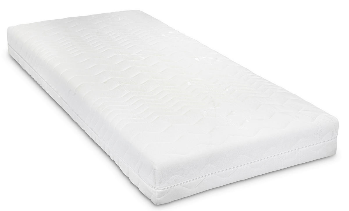 MATRACE, 90/200 cm - bílá, Basics, textil (90/200cm) - Sleeptex