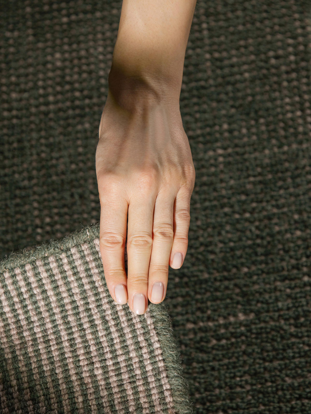 WOLLTEPPICH 160/230 cm Greenwich Dunkelgrün rechteckig  - Dunkelgrün, Basics, Textil (160/230cm) - Ted Baker