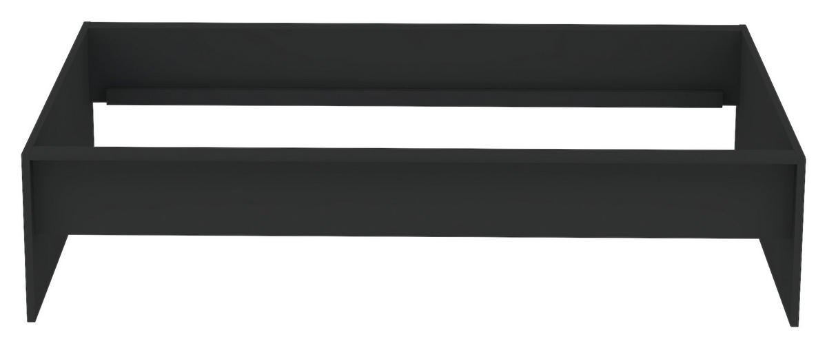 ÁGYKERET 120/200 cm  antracit  - antracit, Konventionell, faalapú anyag (120/200cm) - Hom`in