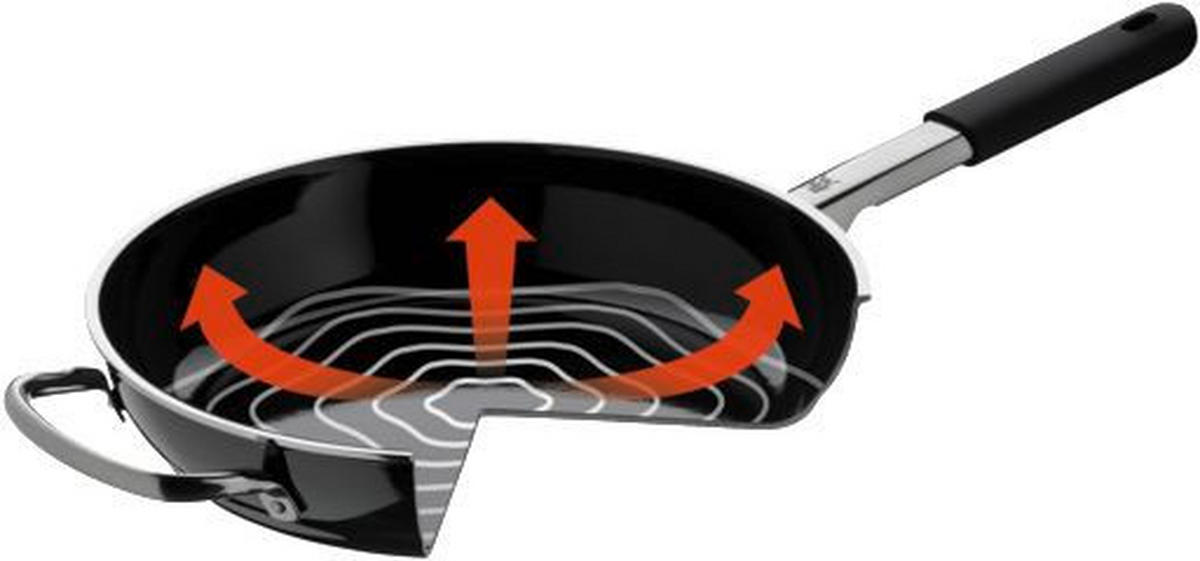 SCHMORPFANNE 28 cm  - Basics, Glas/Metall (28cm) - WMF