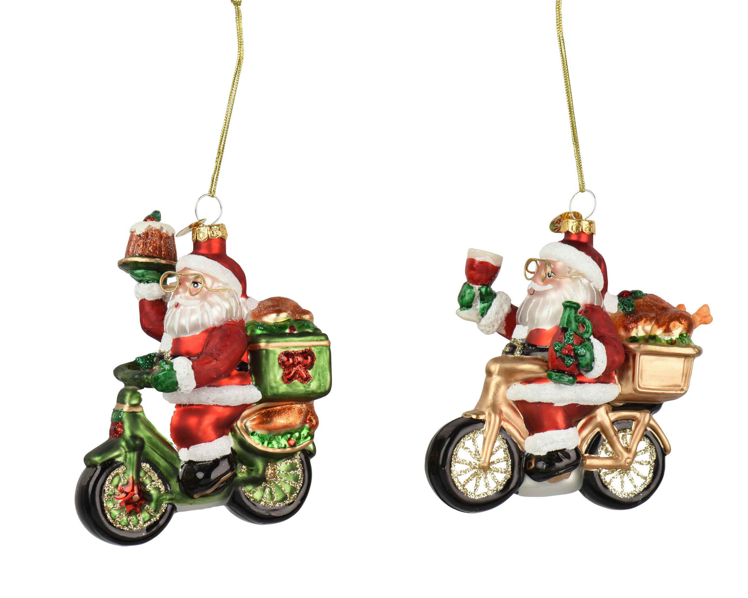 CHRISTBAUMKUGEL  - Multicolor, LIFESTYLE, Glas (11/6.2/10.2cm)