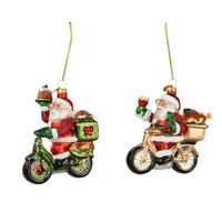 CHRISTBAUMKUGEL  - Multicolor, LIFESTYLE, Glas (11/6.2/10.2cm)