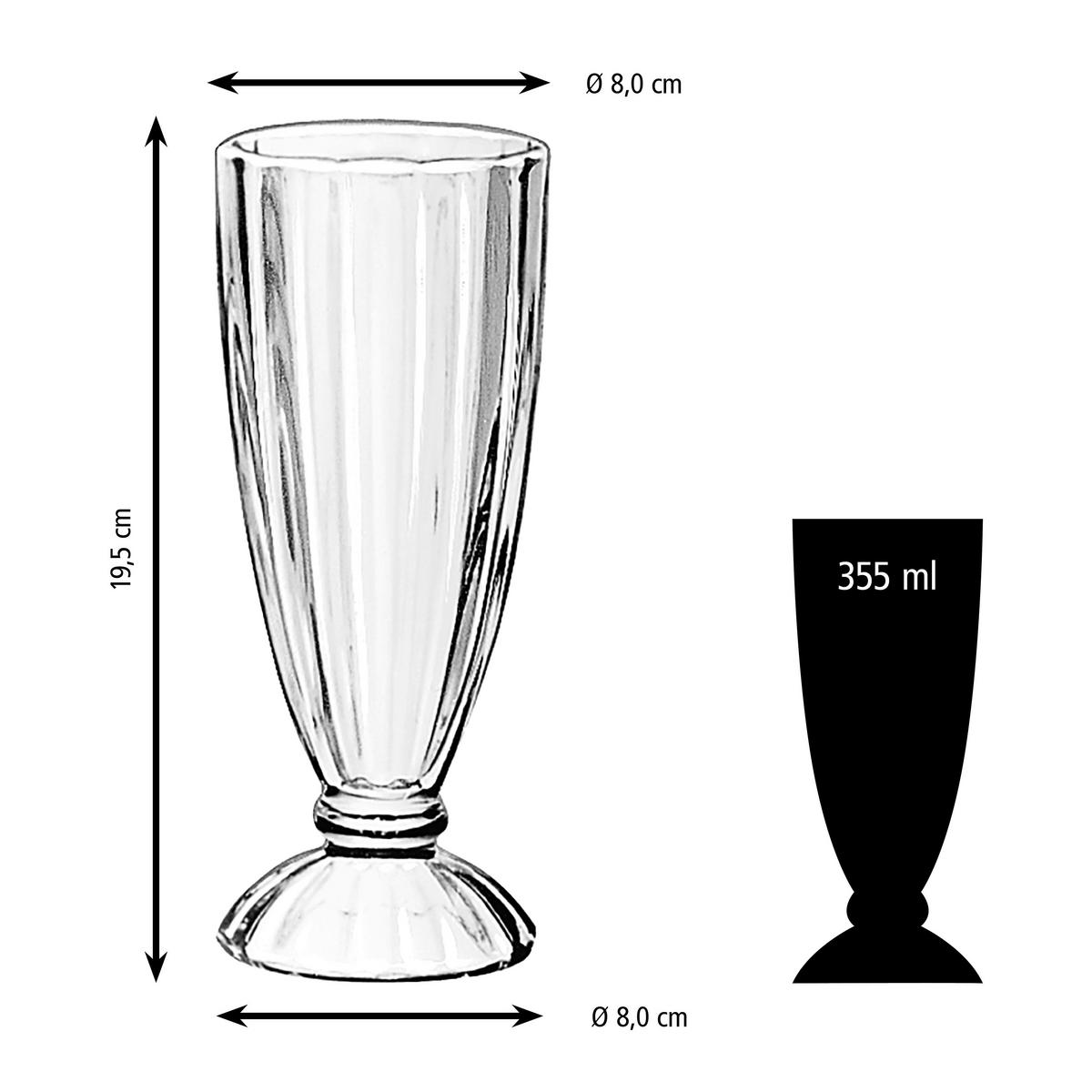 GLÄSERSET FOUNTAINWARE  24-teilig  - Klar, Basics, Glas (8/19,5cm)