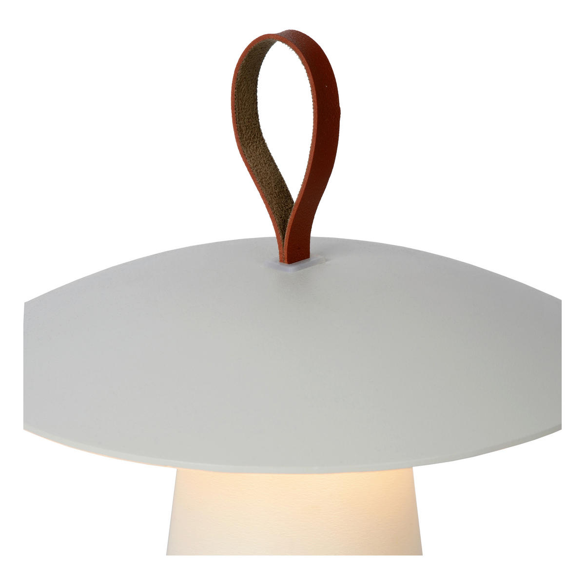 LED-AUßENLEUCHTE La Donna 19.7/19.7/29.2 cm   - Weiß, KONVENTIONELL, Metall (19.7/19.7/29.2cm) - Lucide
