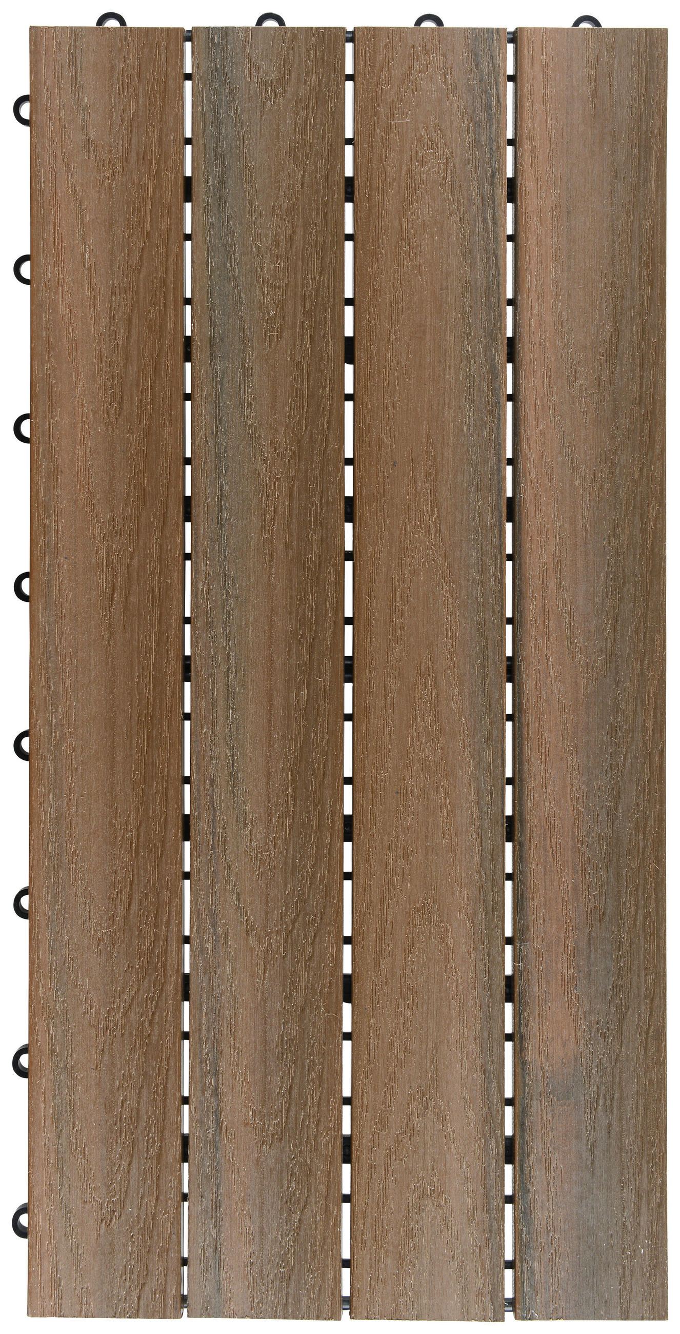 TERASOVÁ DLAŽDICE, barvy dubu - barvy dubu, Konvenční, kompozitní dřevo/plast (30/60/2,4cm) - Ambia Garden