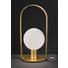 TISCHLEUCHTE - Goldfarben/Weiß, Design, Glas/Metall (20/39,5/20cm) - Wofi TISCHLEUCHTE - Goldfarben/Weiß, Design, Glas/Metall (20/39,5/20cm) - Wofi
