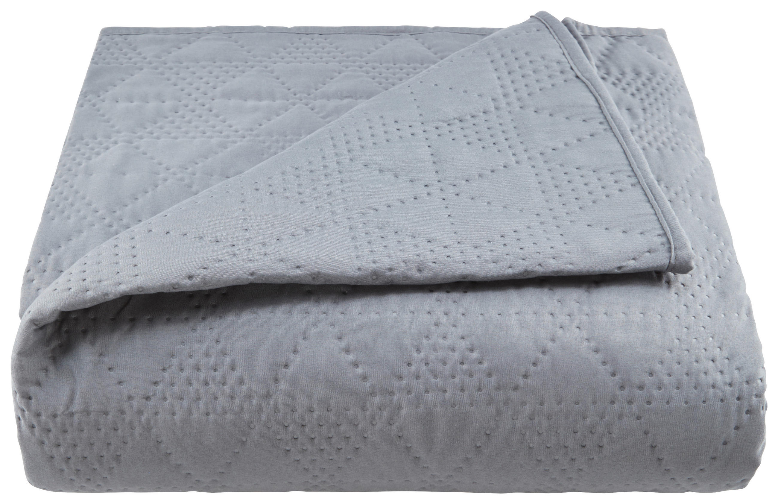 Tagesdecke Corinna 220x240 Cm Anthrazit, Mikrofaser